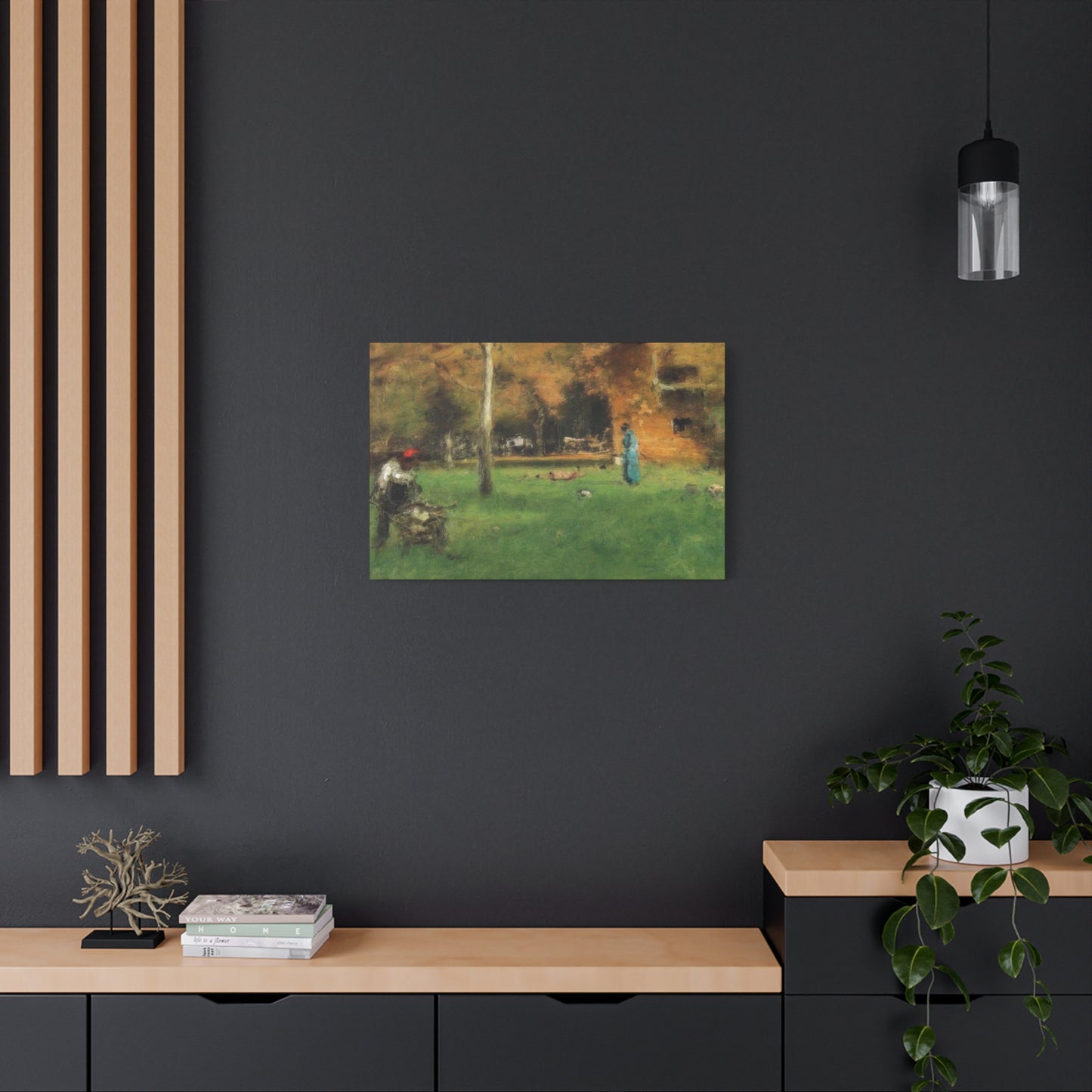The Old Barn George Inness Wall Art & Canvas Prints