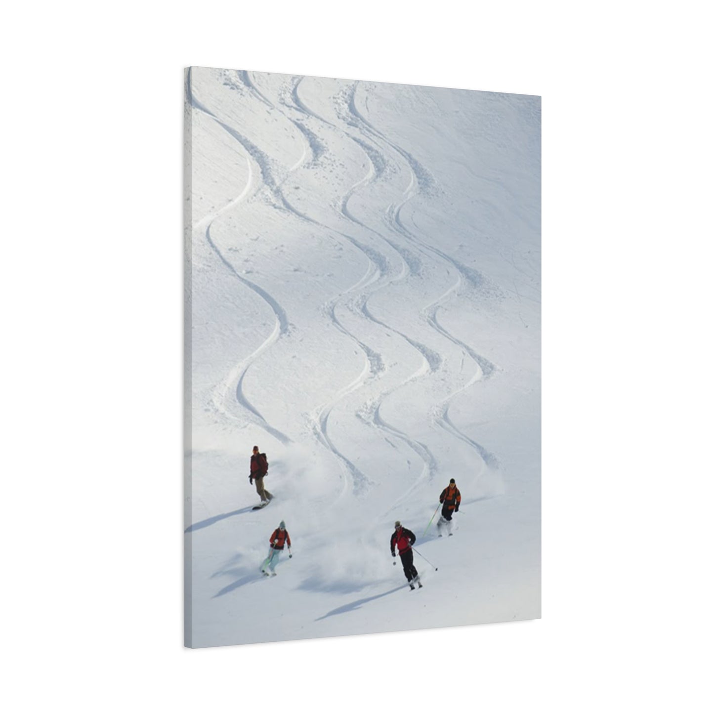 The Four Skiers Wall Art & Canvas Prints