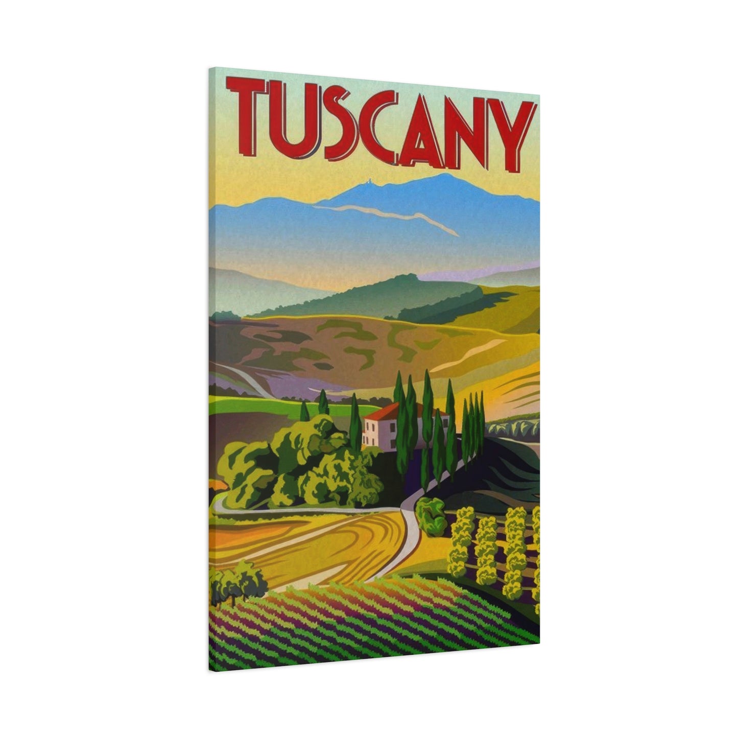 Tuscany Fields Italy Wall Art & Canvas Prints