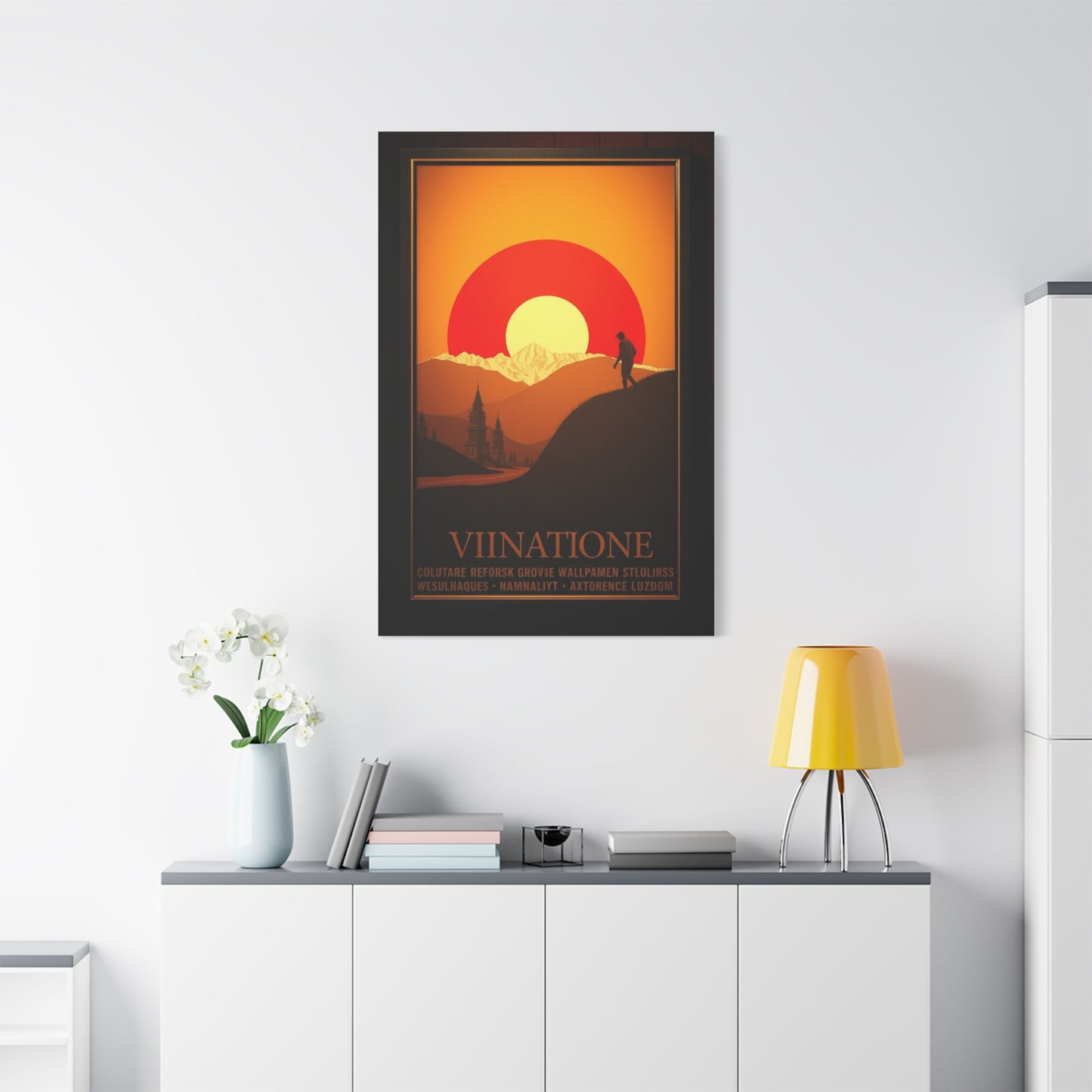 Vision Vintage Movie Posters Art Art Wall Art & Canvas Print
