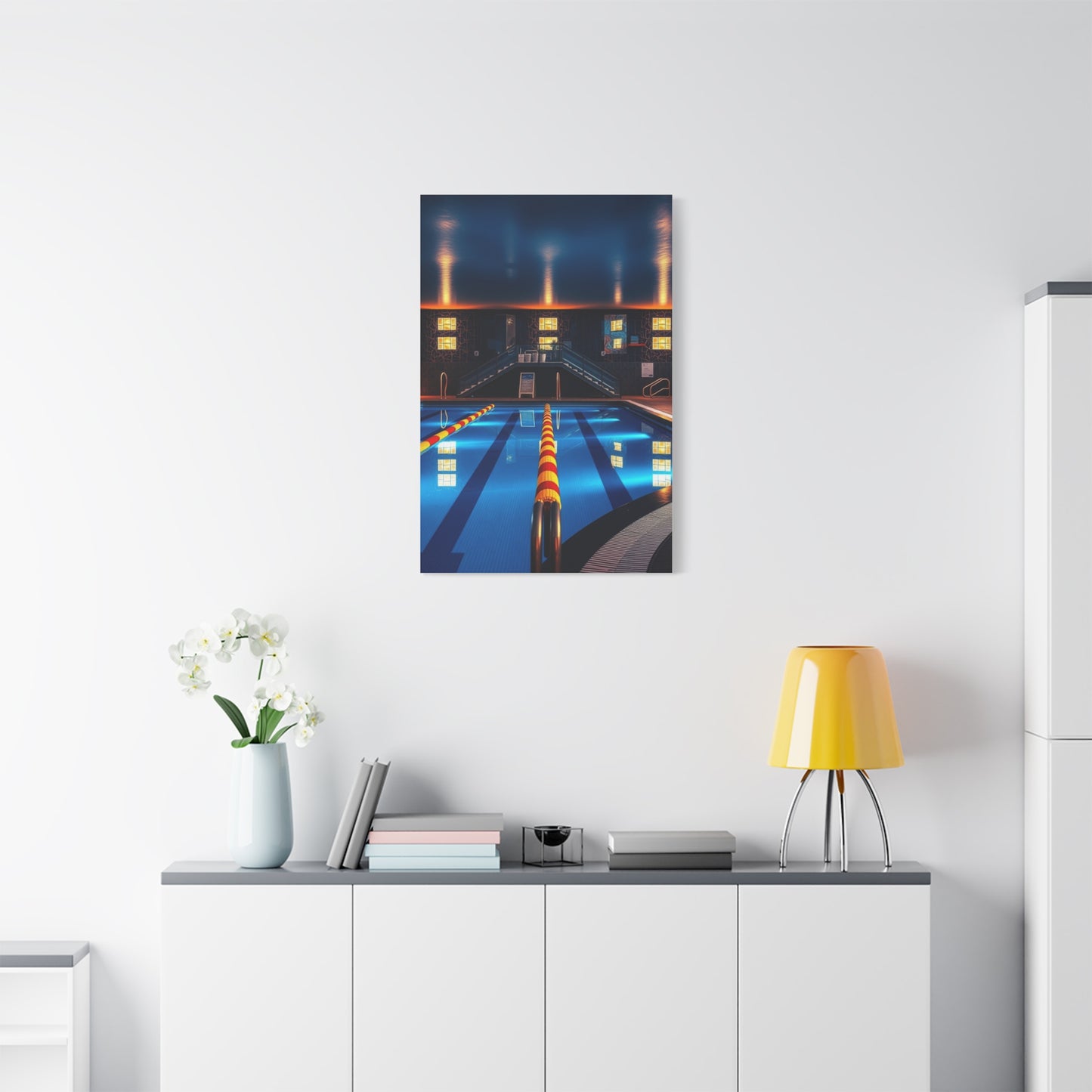 Supreme Swimming Pool Art Collection Wall Art & Canvas Print
