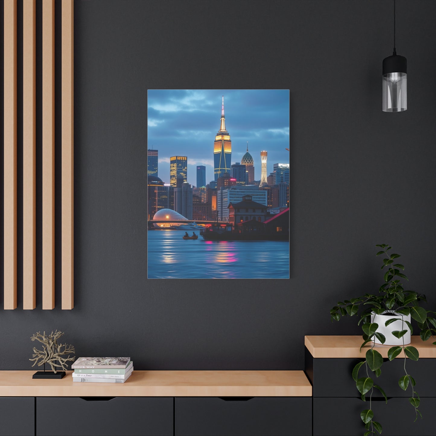 Elite City Skylines Art Vision Wall Art & Canvas Print