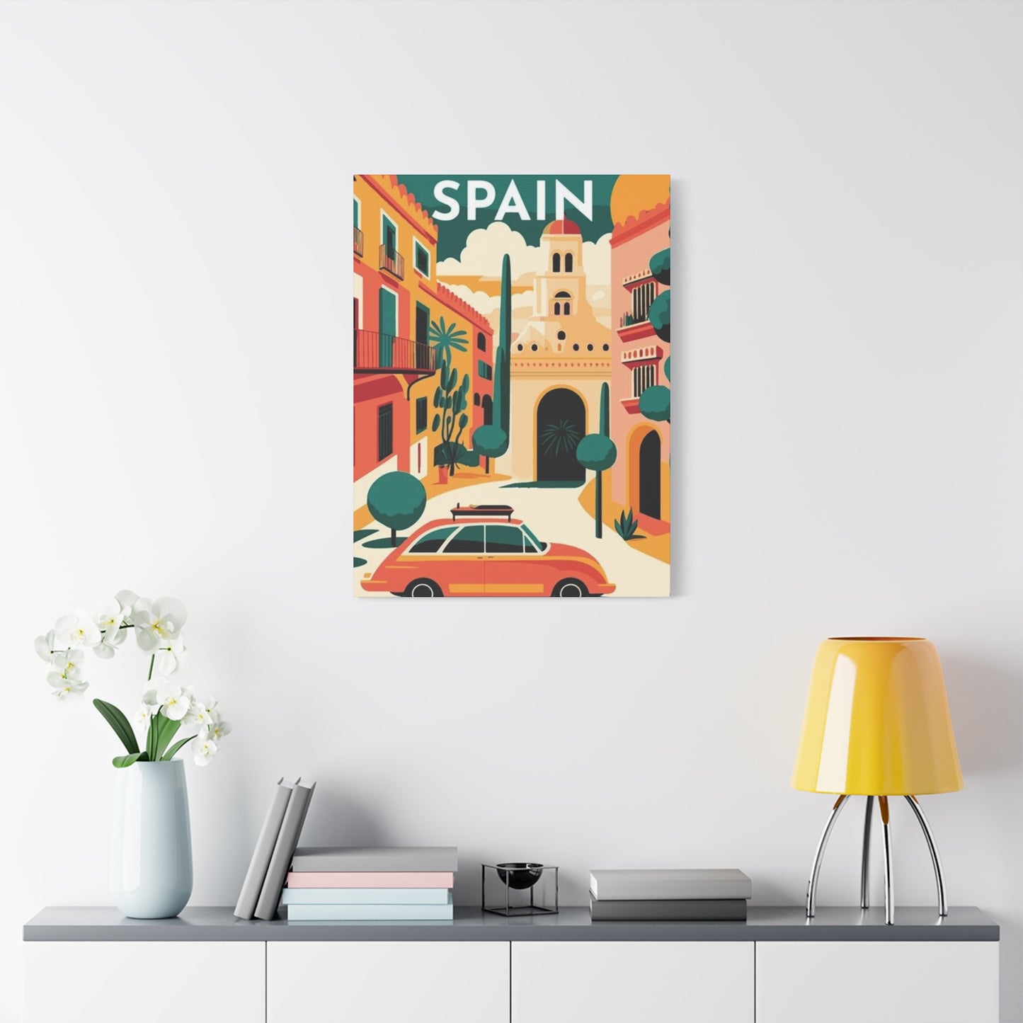 Spain Abstract Wall Art & Canvas Prints