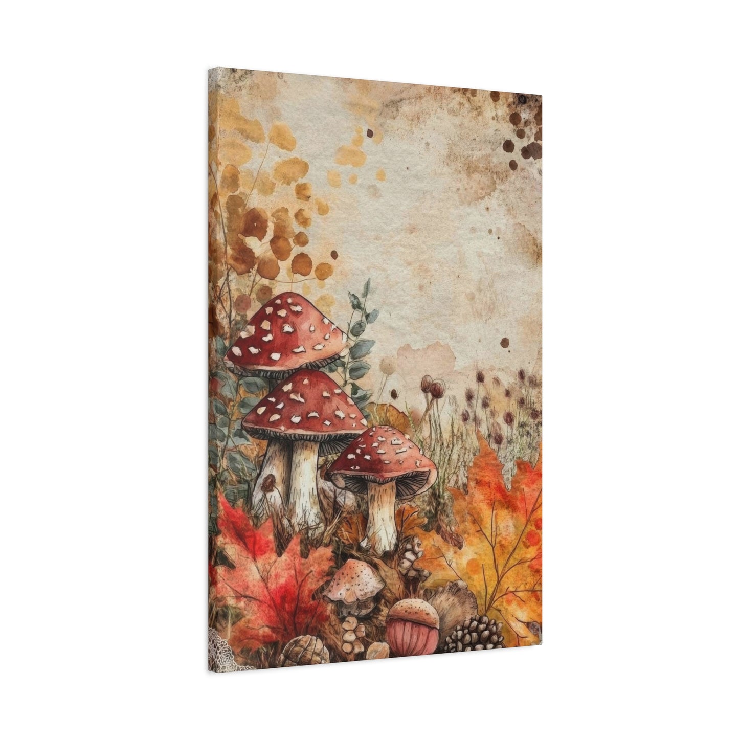 Mushroom Earthy Wall Art & Canvas Prints