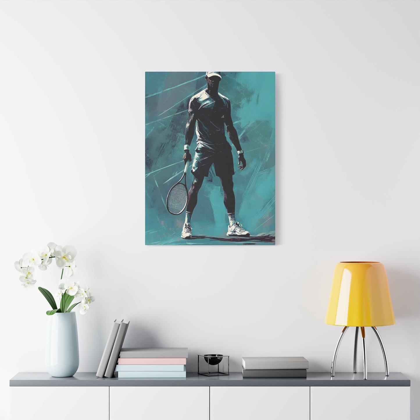 Tennis Player Poster Wall Art & Canvas Prints