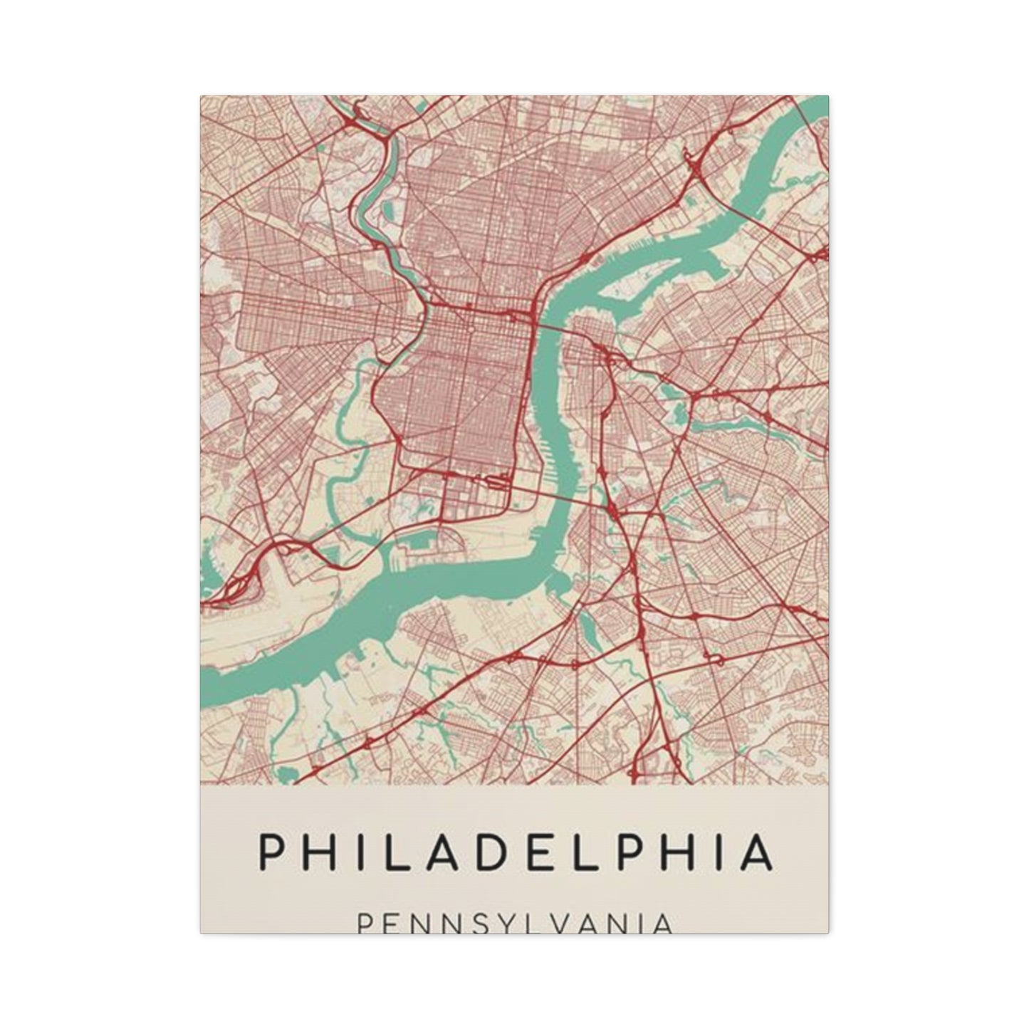 River In Philadelphia Wall Art & Canvas Prints