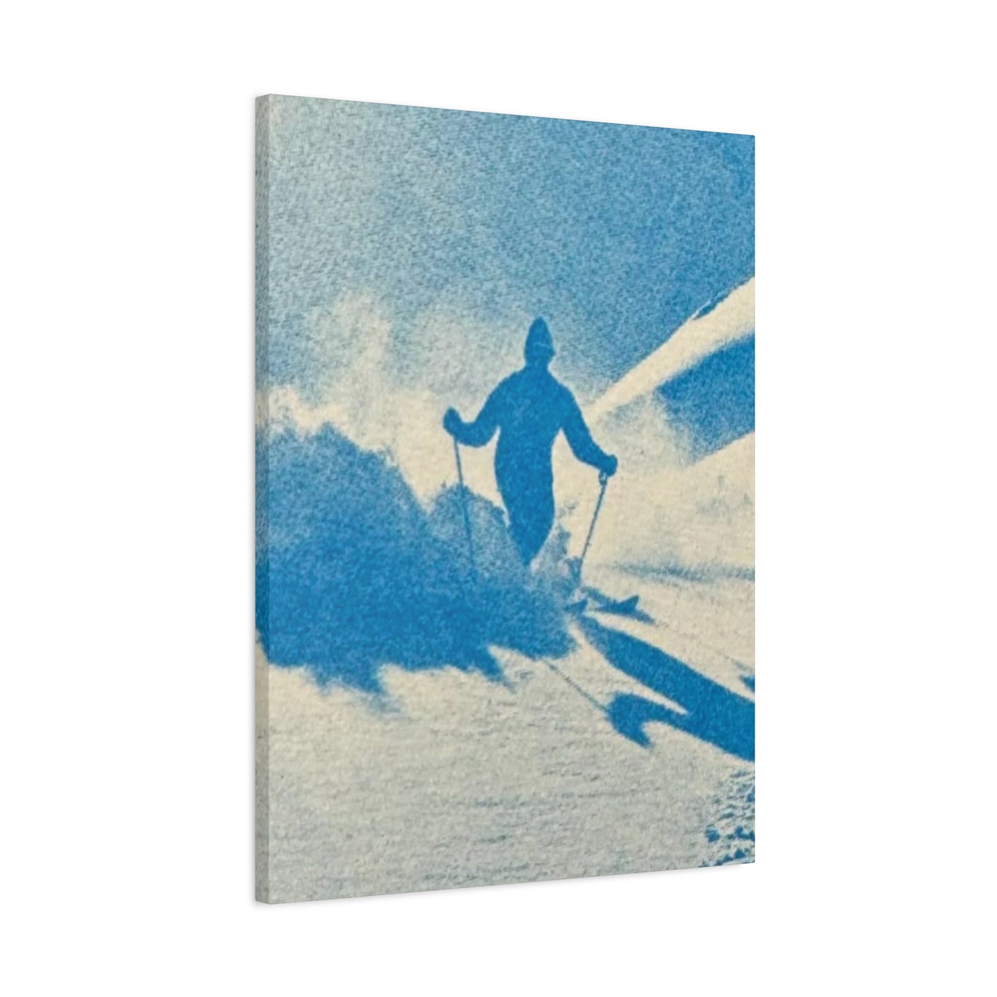 Crystal Snow Skiing Wall Art & Canvas Prints