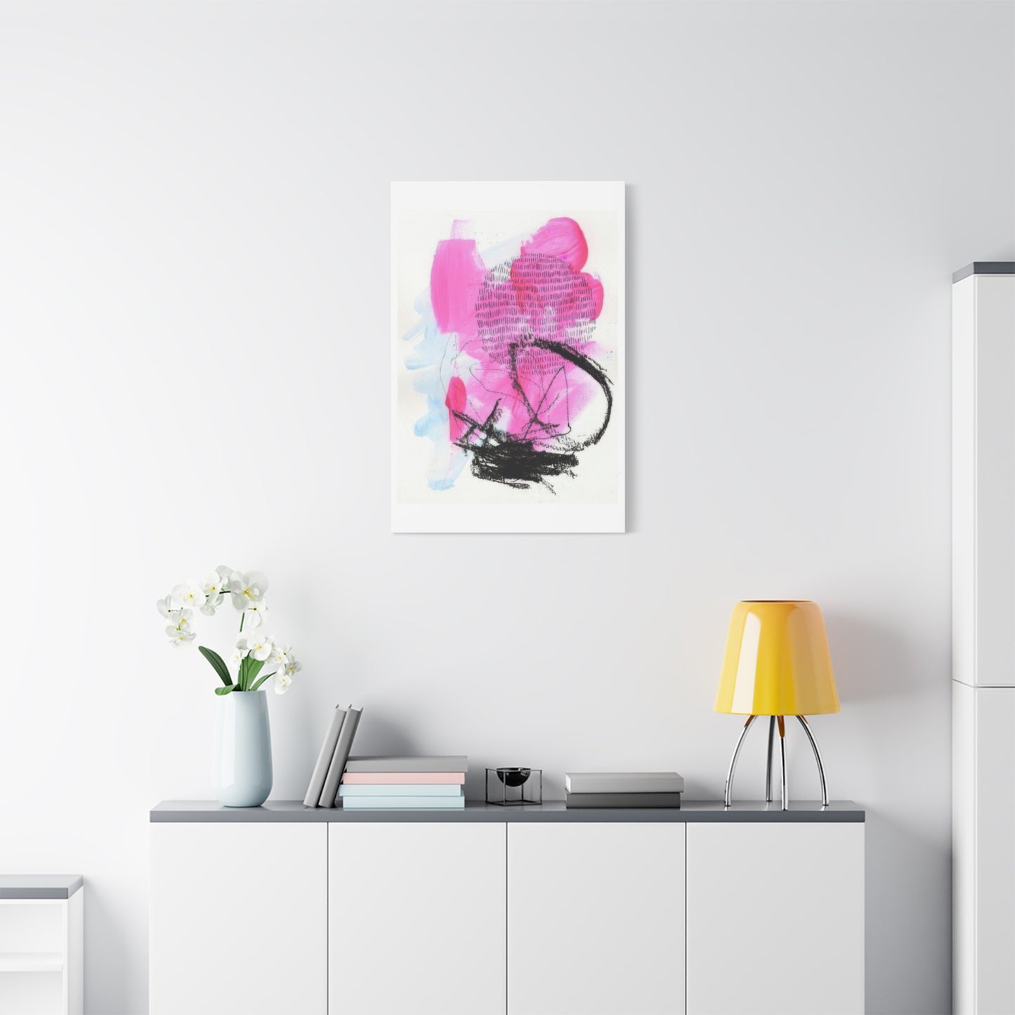 Jennifer Paxton Parker Neon Flamingos 2 Wall Art & Canvas Prints