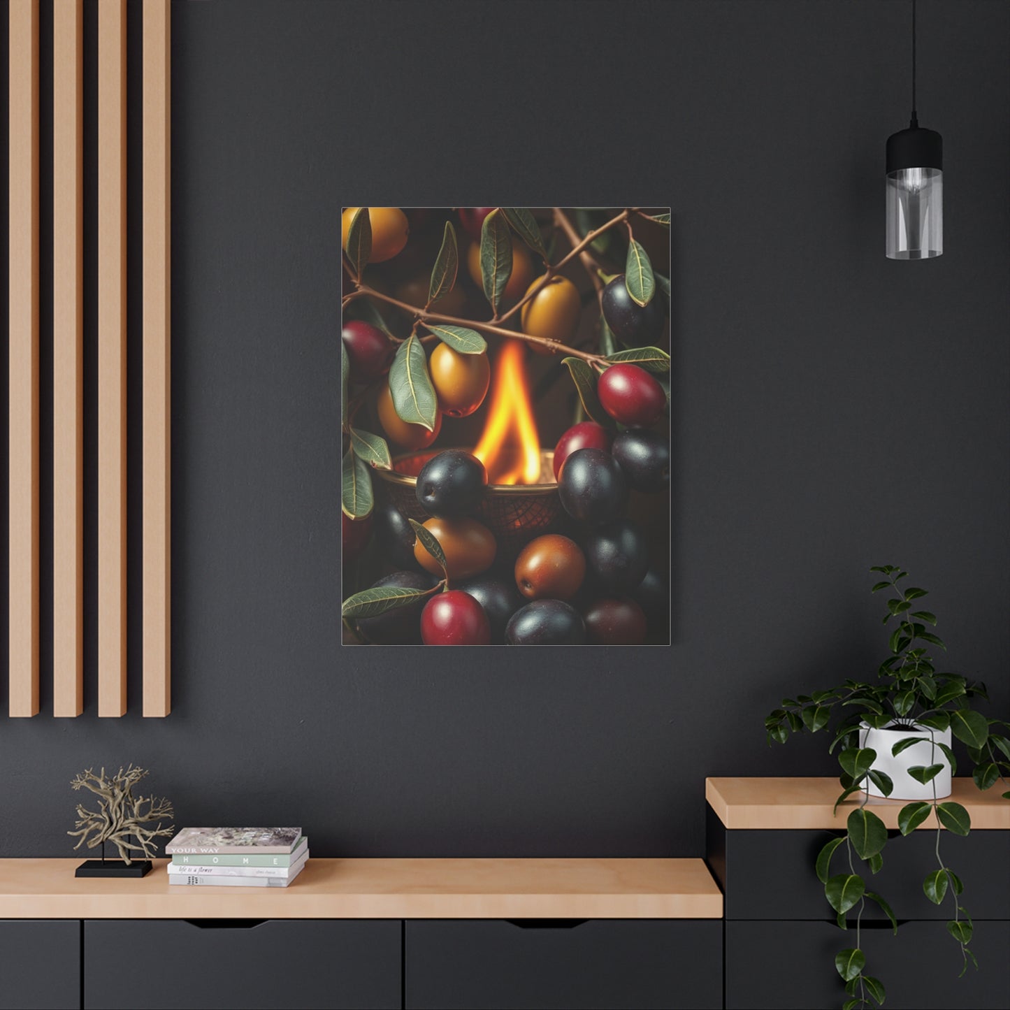 Verdant Elegance Canvas