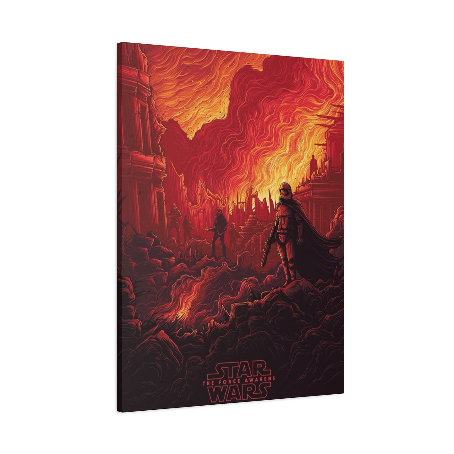 The Force Awakens Poster Wall Art & Canvas Prints
