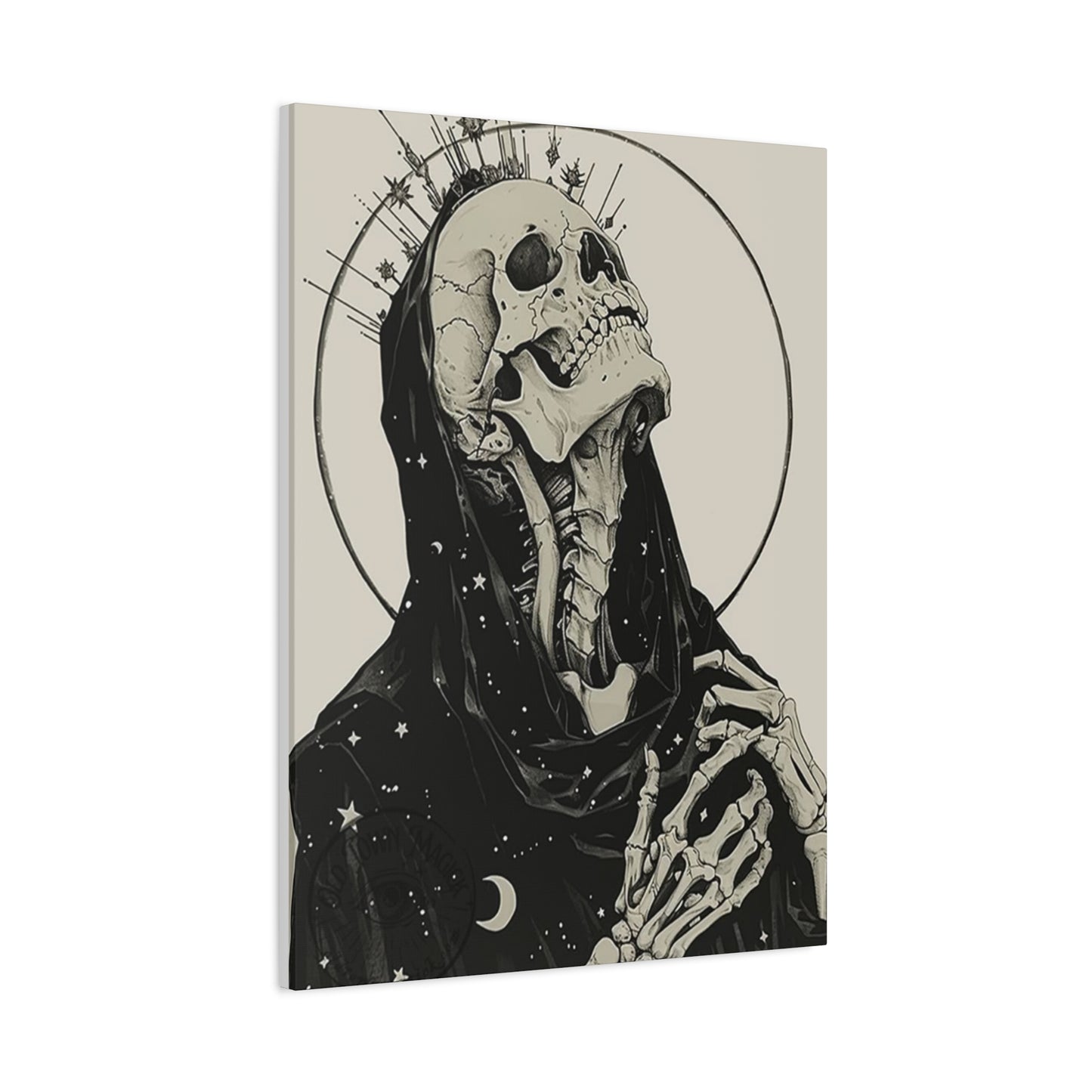 Covered Skeleton Cloth Poster Wall Art & Canvas Prints