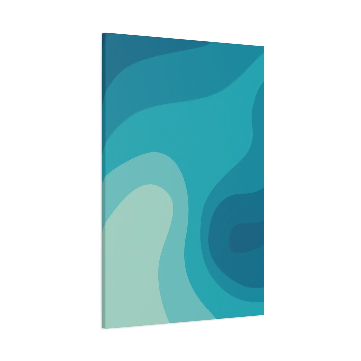 Cool Blue Waves Wall Art & Canvas Prints