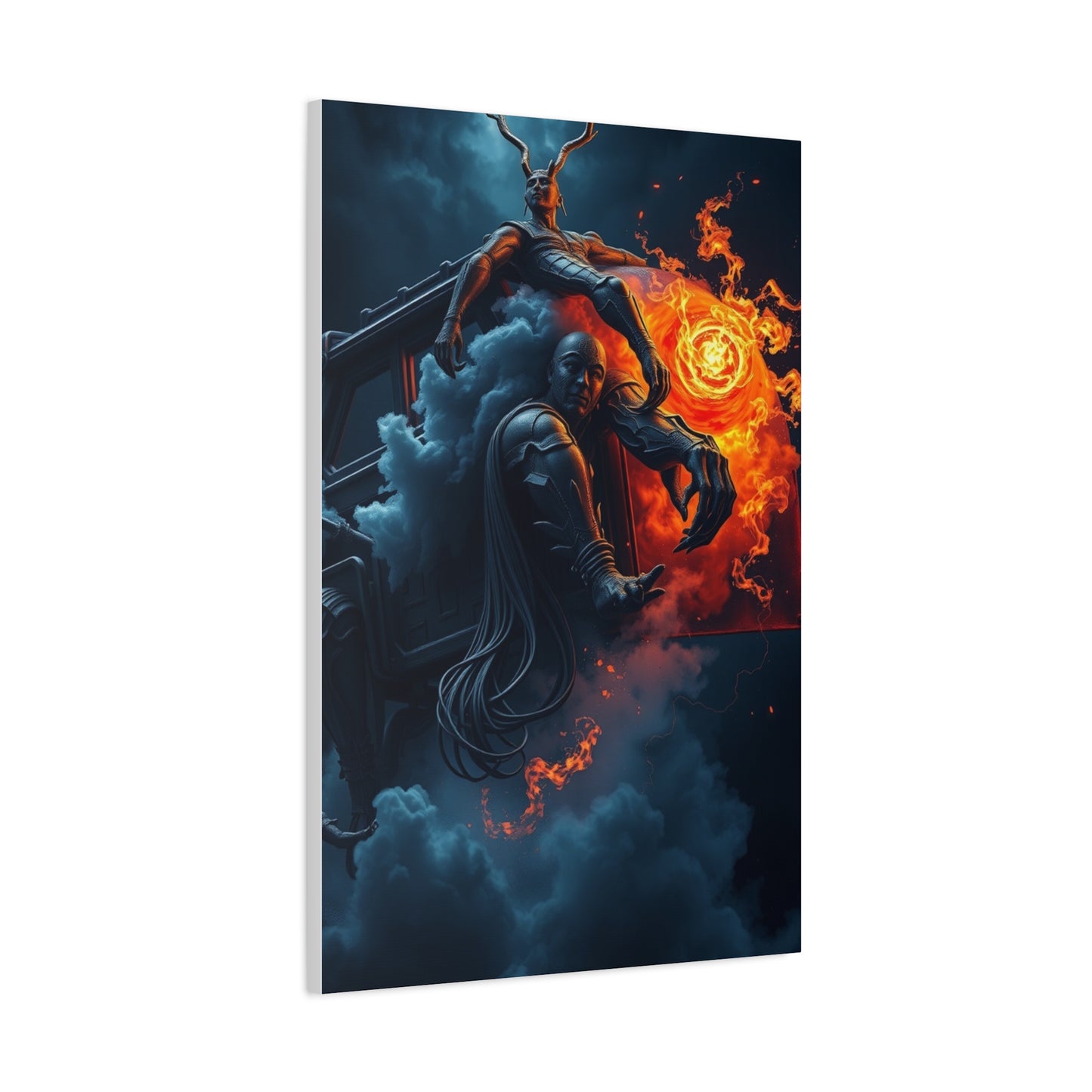 Eclipse of Turbulence Canvas