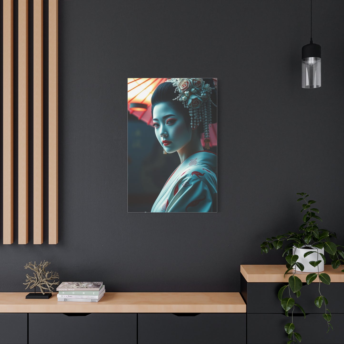 Masterpiece Geisha Art Vision Wall Art & Canvas Print