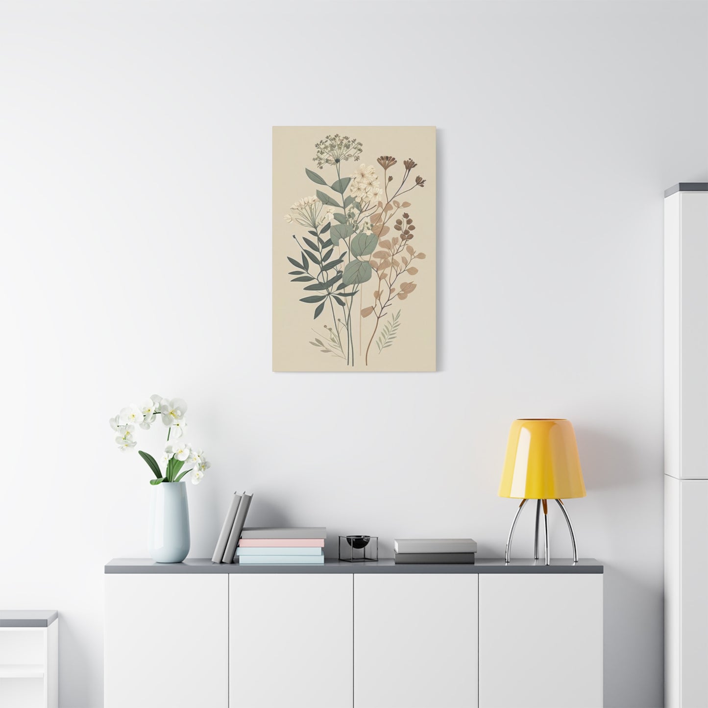 Plant Soft Paint Wall Art & Canvas Prints