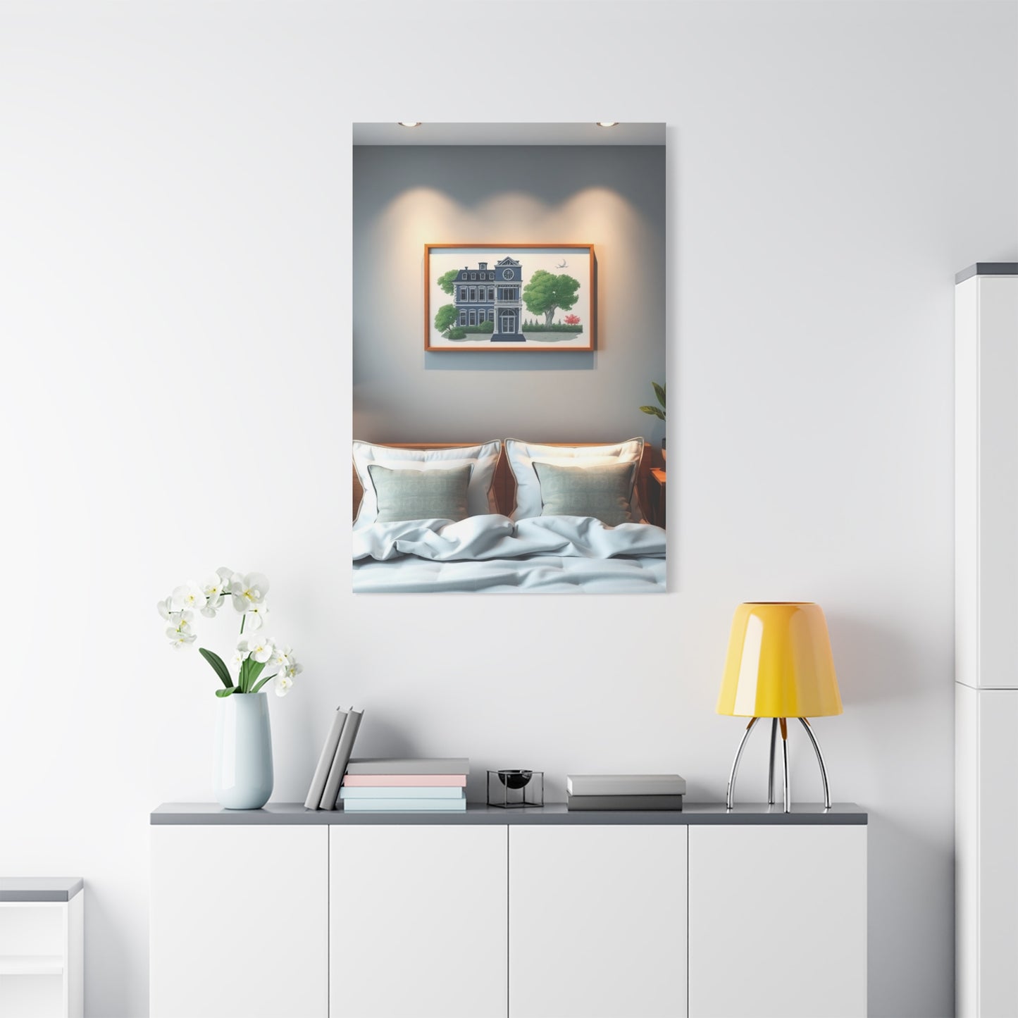 College Room Decor Art Refined Canvas Wall Art & Canvas Print