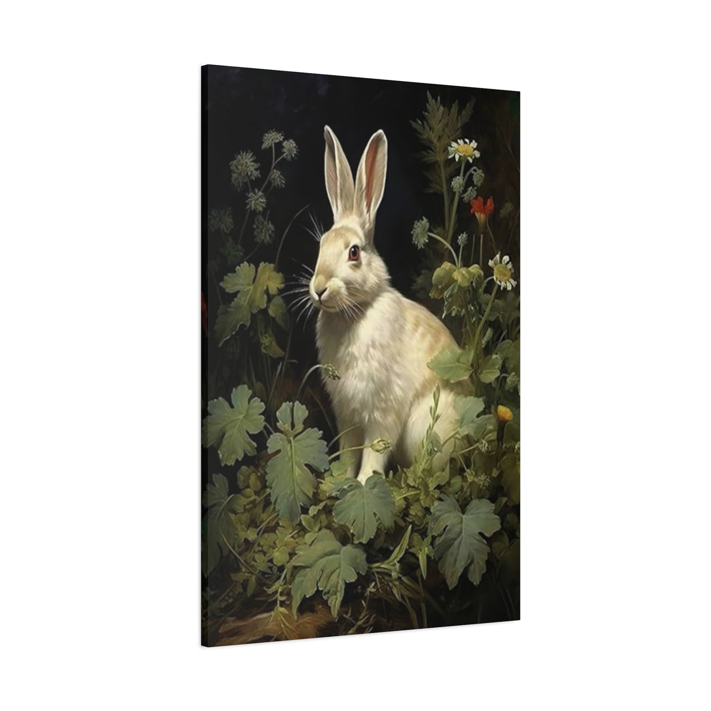 The Small White Rabbit Wall Art & Canvas Prints