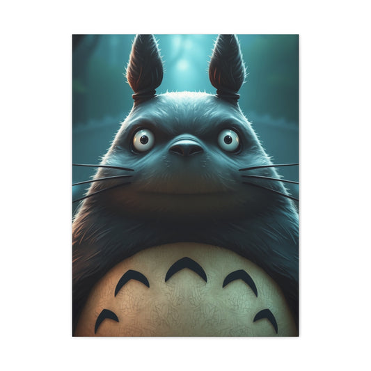 Totoro Art Refined Canvas Wall Art & Canvas Print