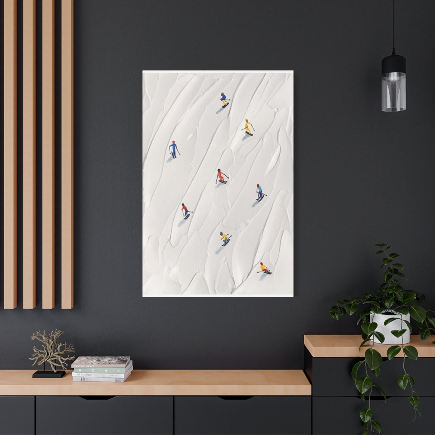Skiing Art Wall Art & Canvas Prints