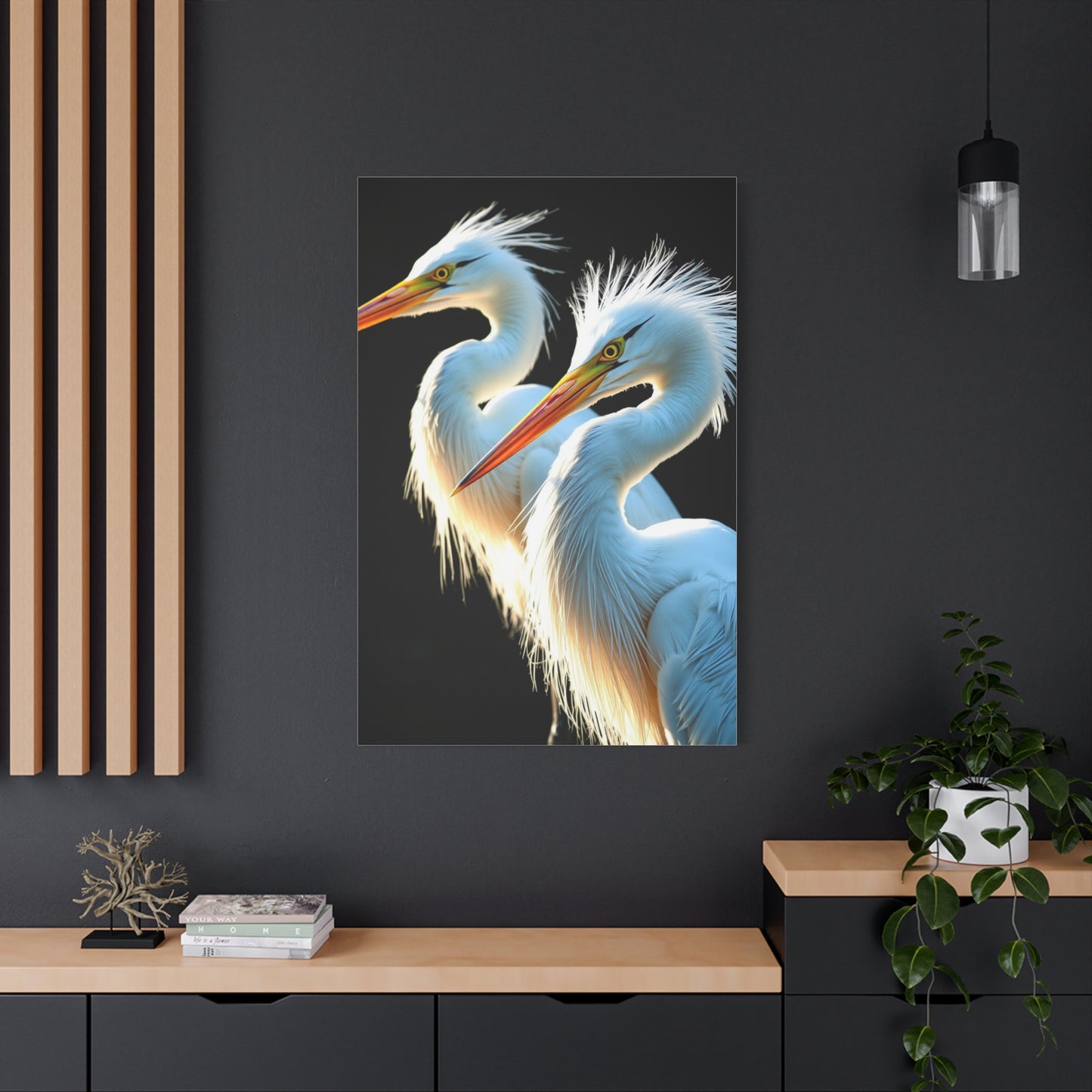 Herons and Egrets Art Supreme Gallery Wall Art & Canvas Print