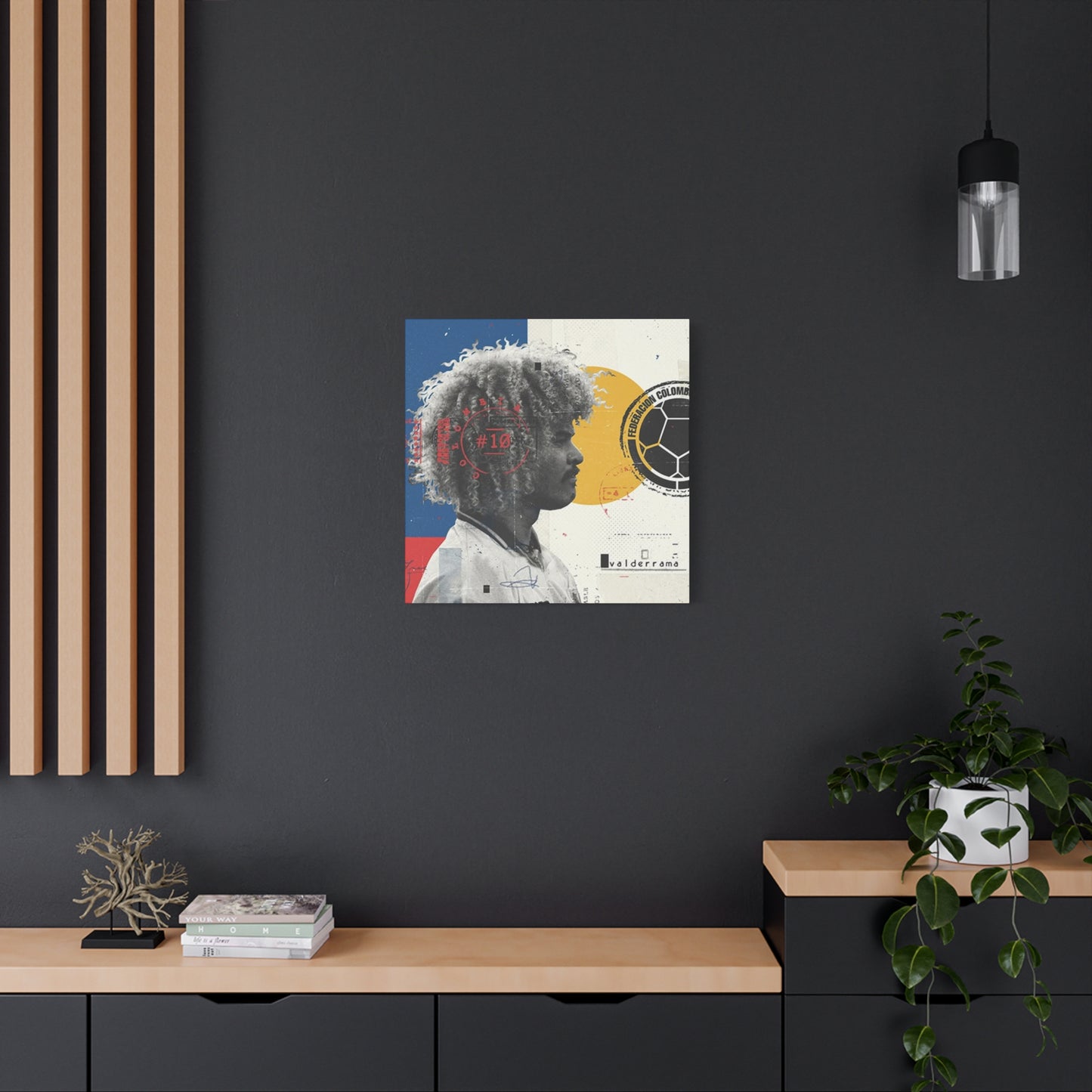 Football Player Abstract Wall Art & Canvas Prints