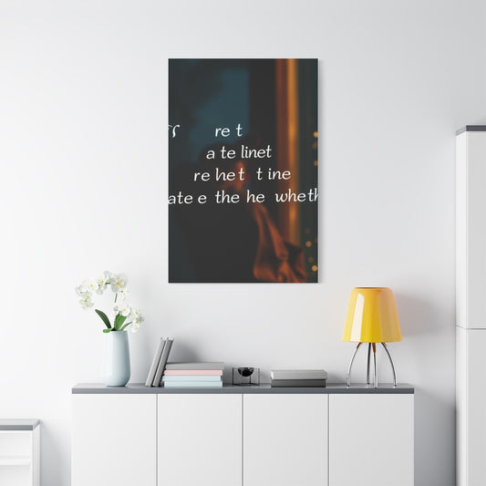 Vision Quotes and Saying Wall Art Art Wall Art & Canvas Print