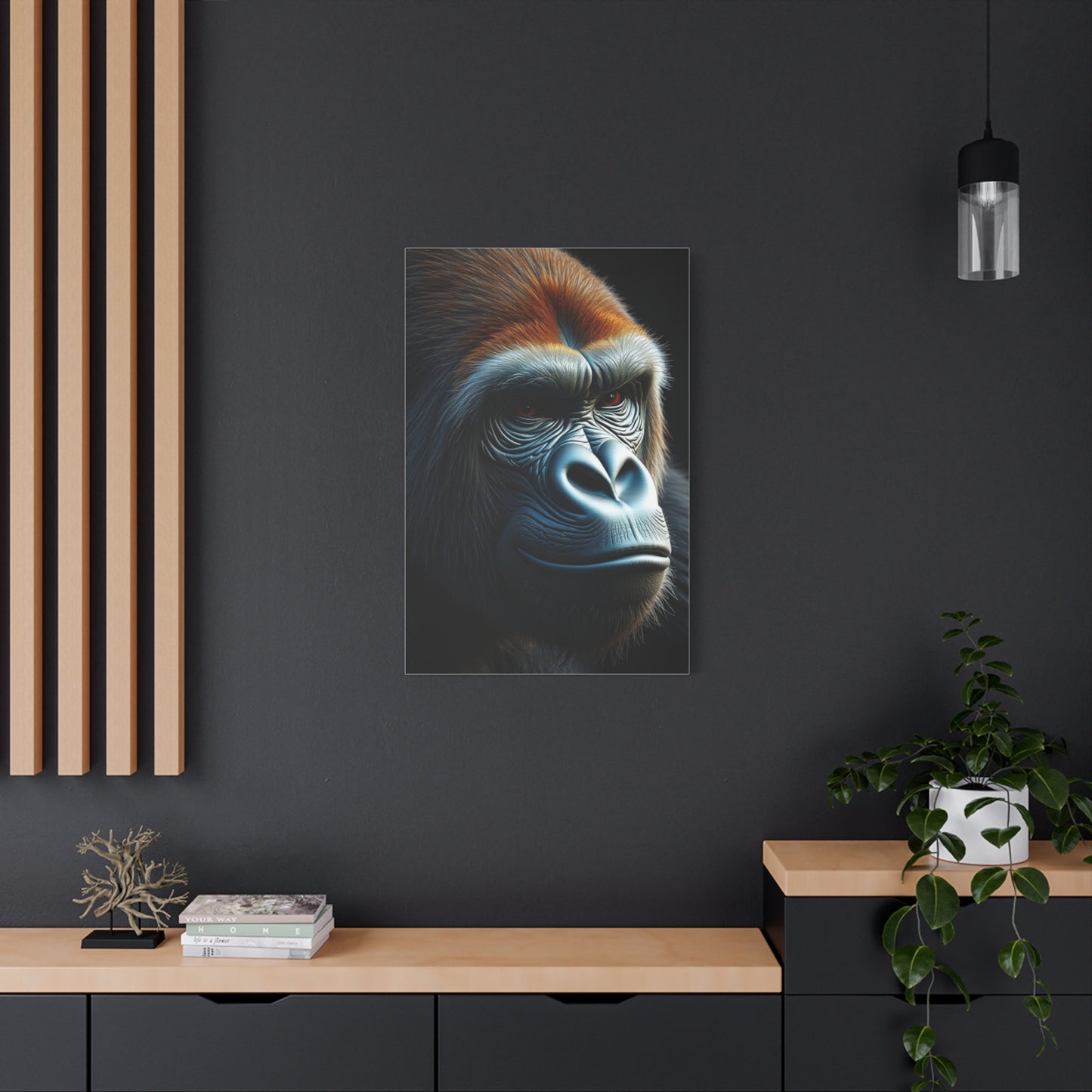Masterpiece Gorilla Art Vision Wall Art & Canvas Print
