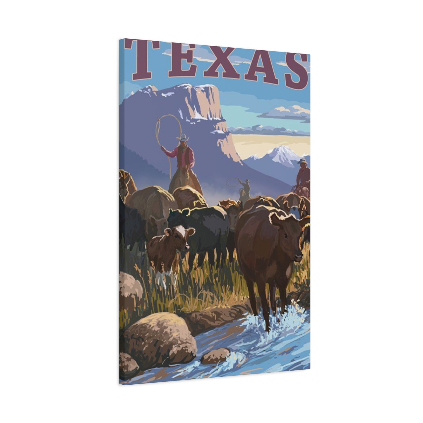 Cowboys Of Texas Poster Wall Art & Canvas Prints