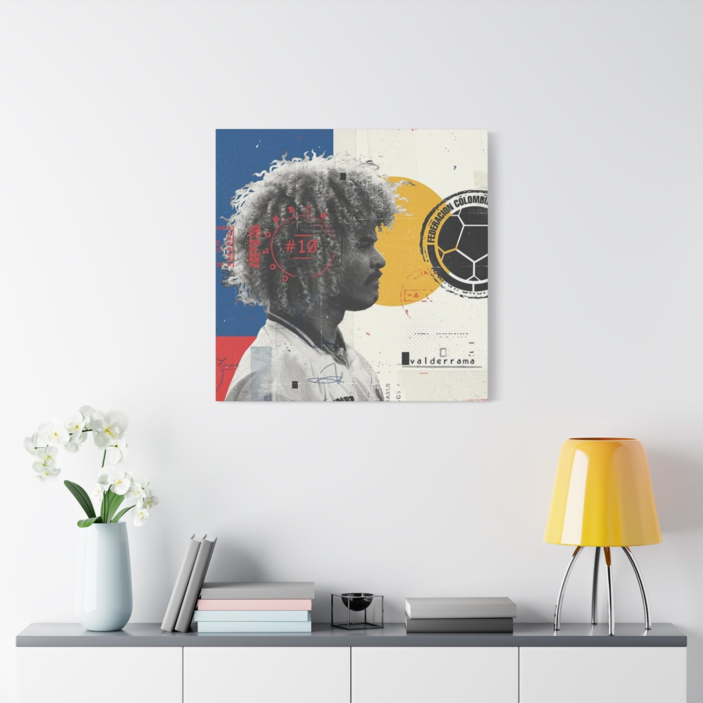 Football Player Abstract Wall Art & Canvas Prints