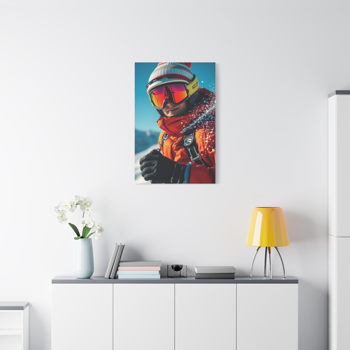 Supreme Skiing Art Collection Wall Art & Canvas Print