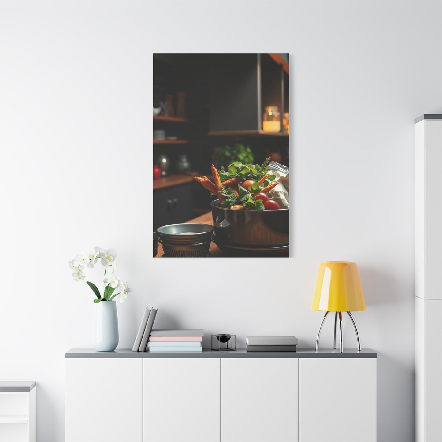 Culinary Elegance Canvas
