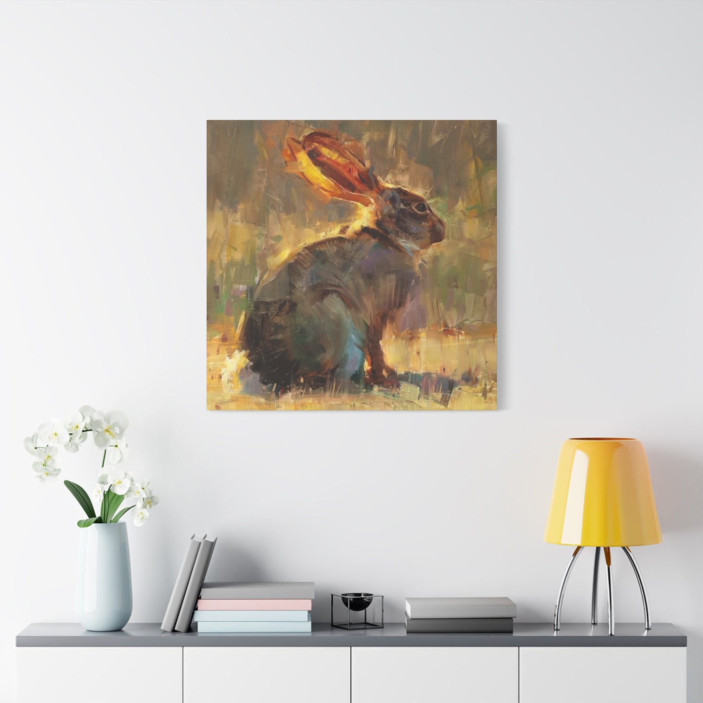 The Brown Bunny Painting Wall Art & Canvas Prints