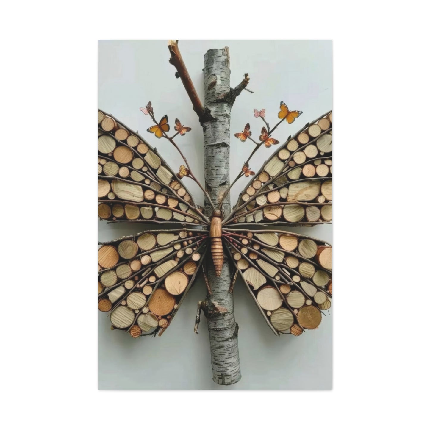 Driftwood Butterfly Wall Art & Canvas Prints