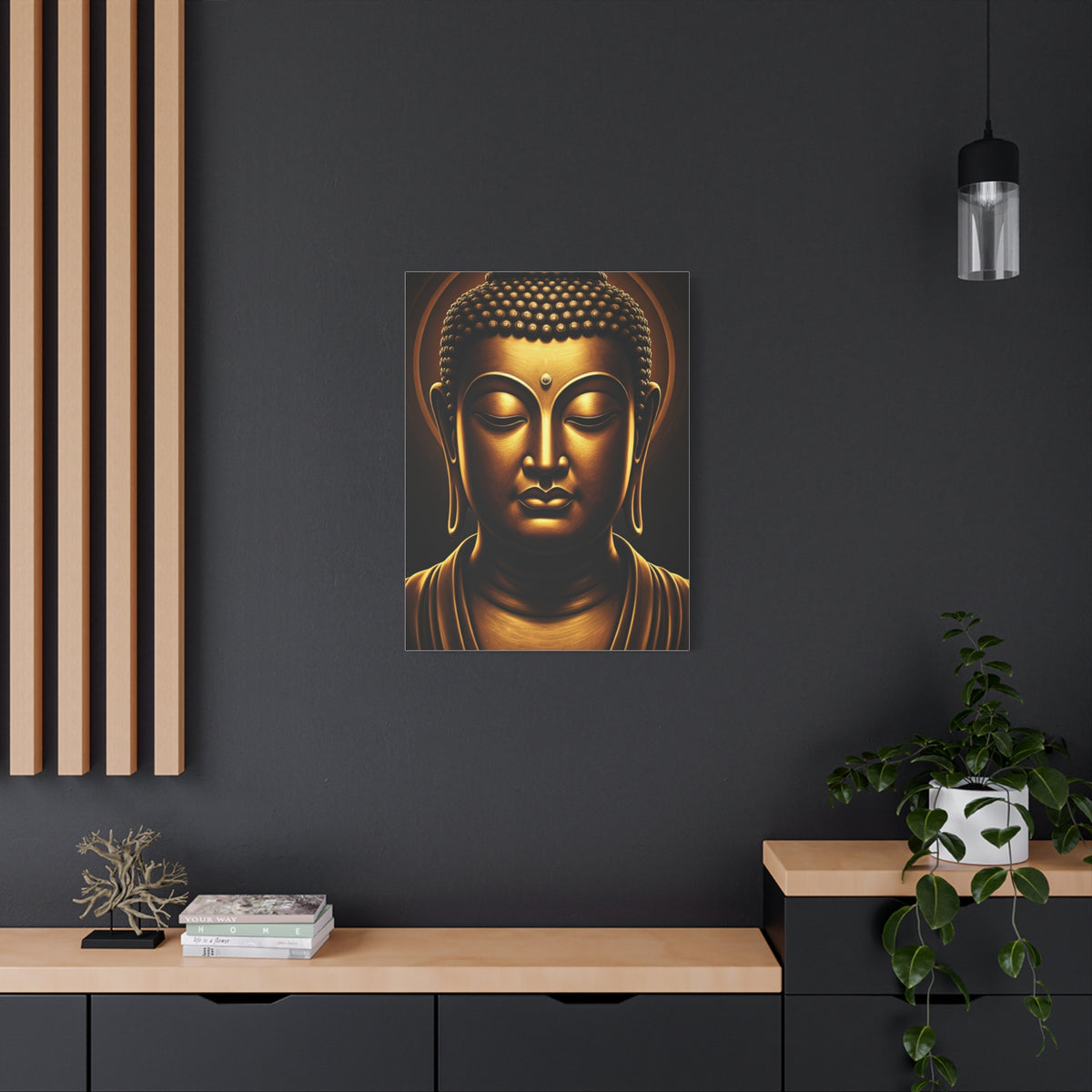 Soft Glow Enlightenment Buddha Wall Art & Canvas Prints