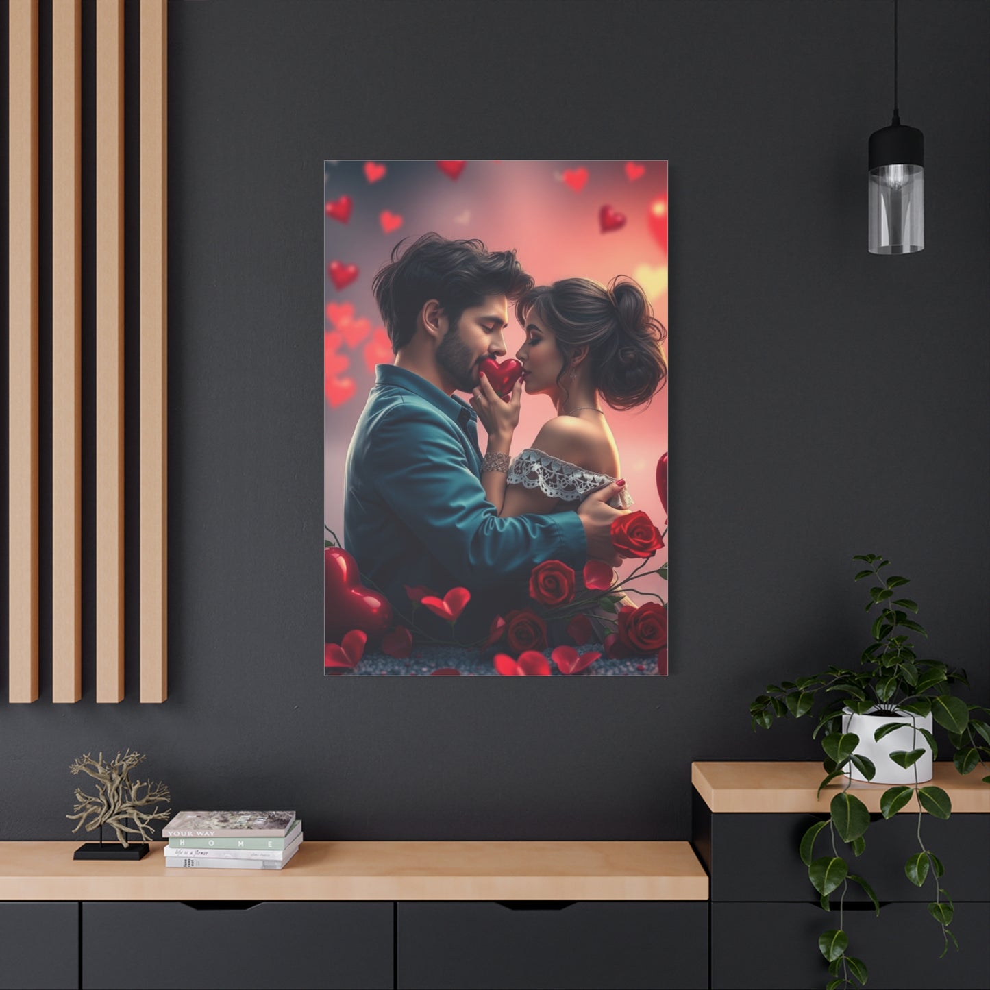 Valentine's Day Art Refined Canvas Wall Art & Canvas Print