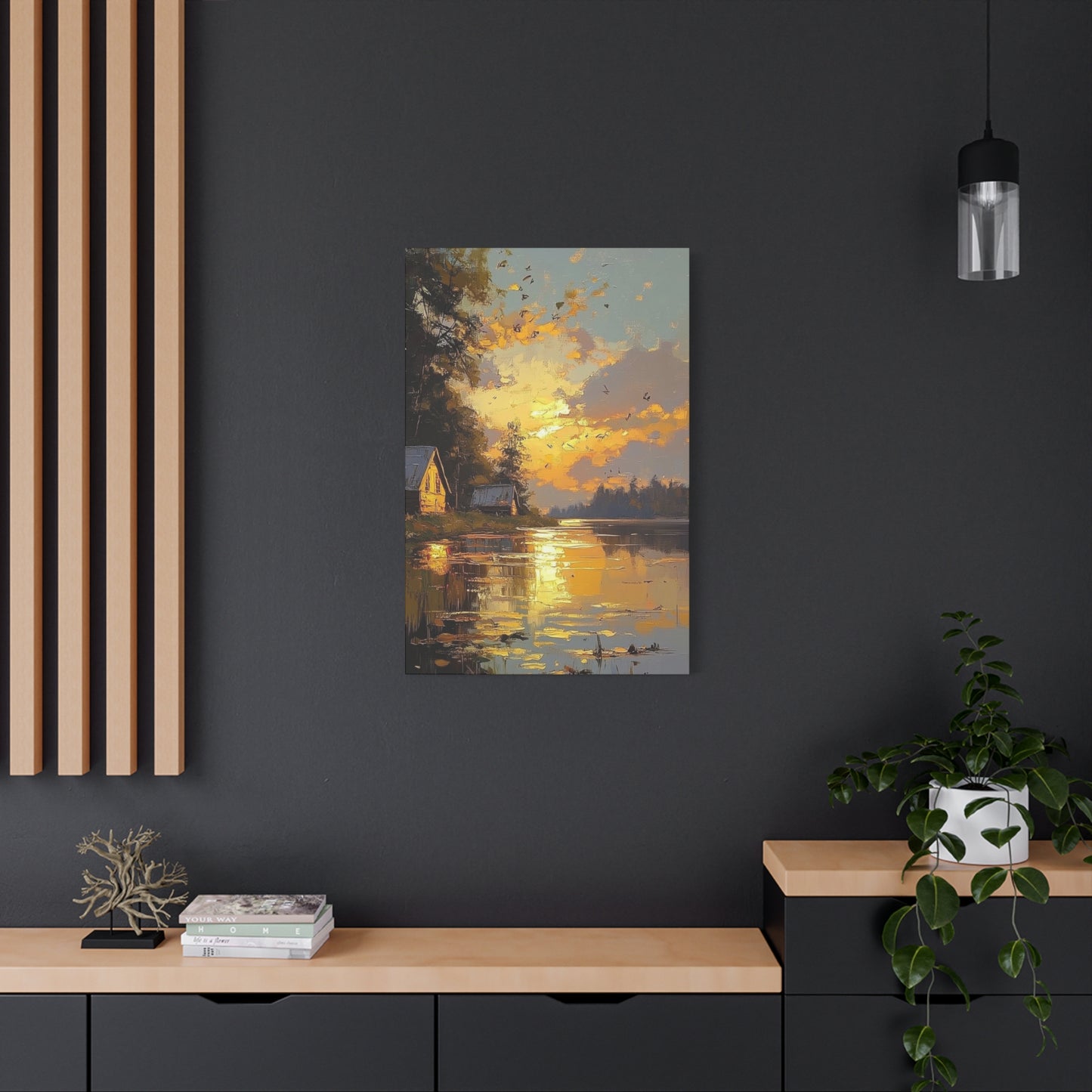 Sunset Impressionism Wall Art & Canvas Prints