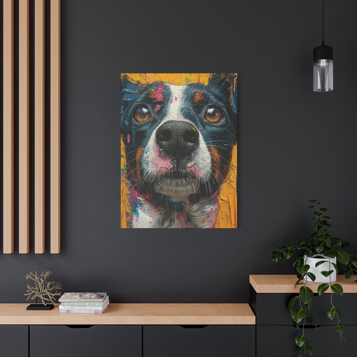 Dog Face Closeup Wall Art & Canvas Prints