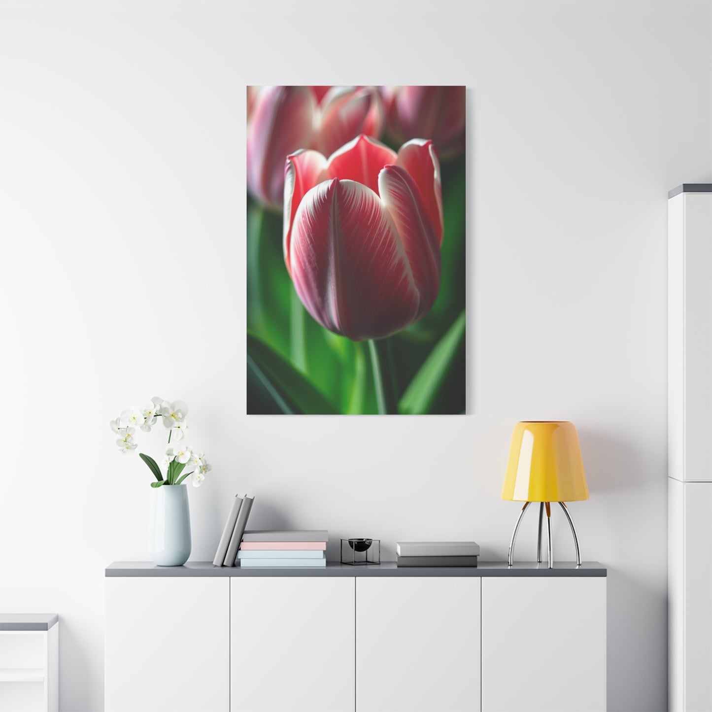 Supreme Tulip Flower Art Collection Wall Art & Canvas Print
