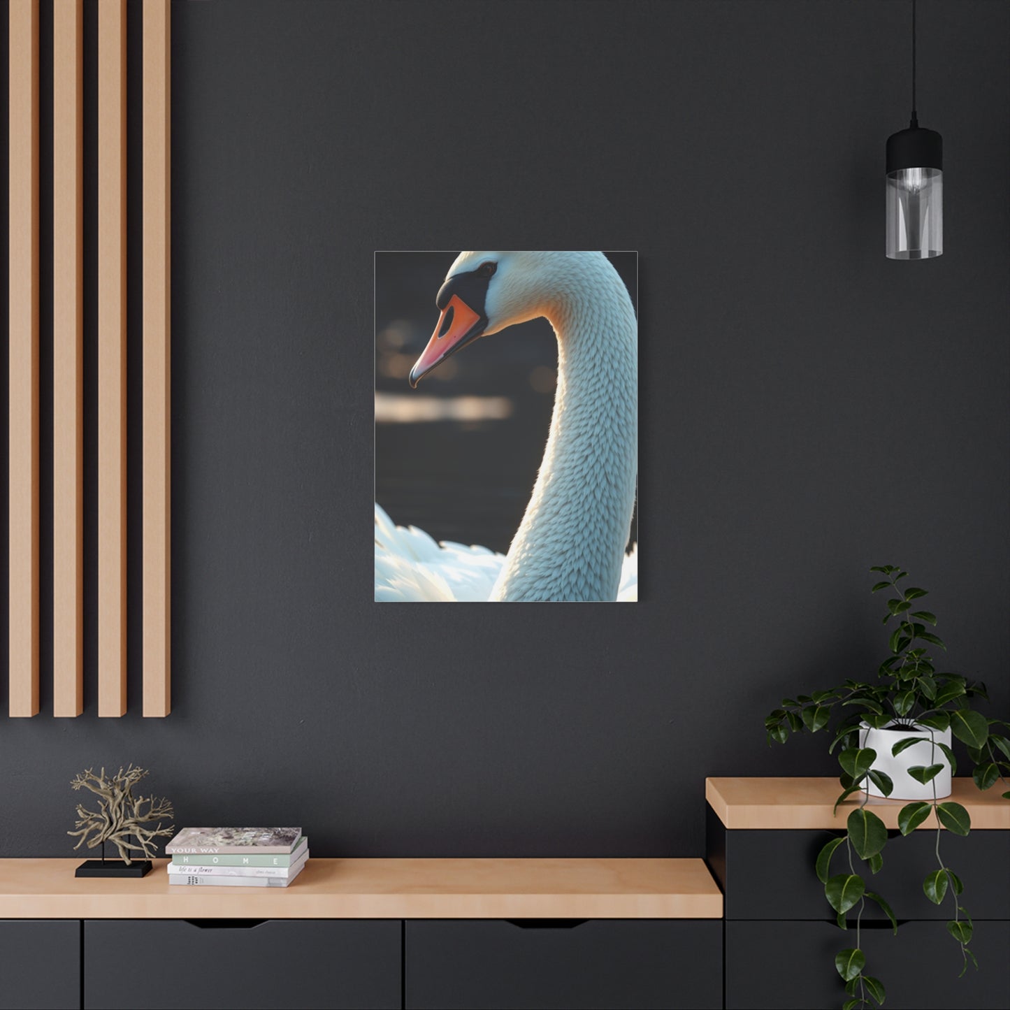 Swan Art Luxury Canvas Wall Art & Canvas Print