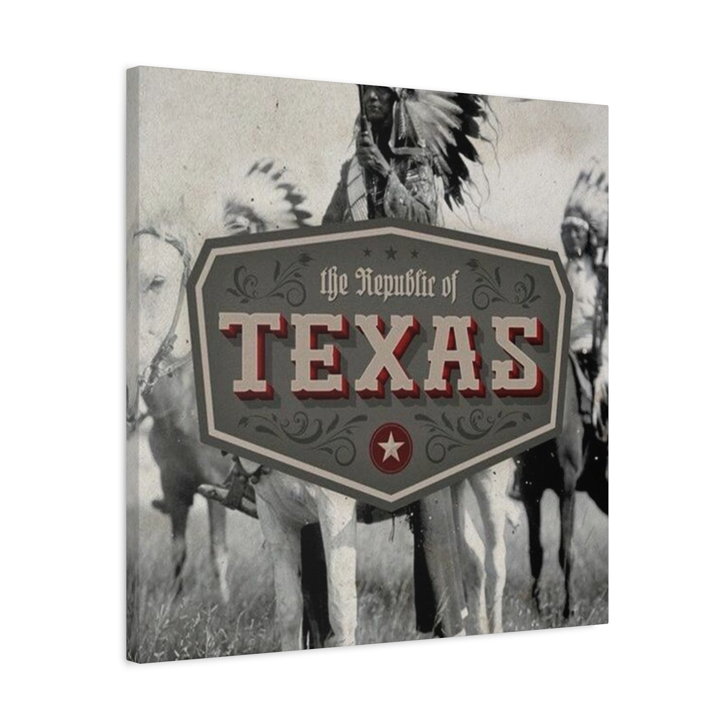 The Republic Of Texas Poster Wall Art & Canvas Prints