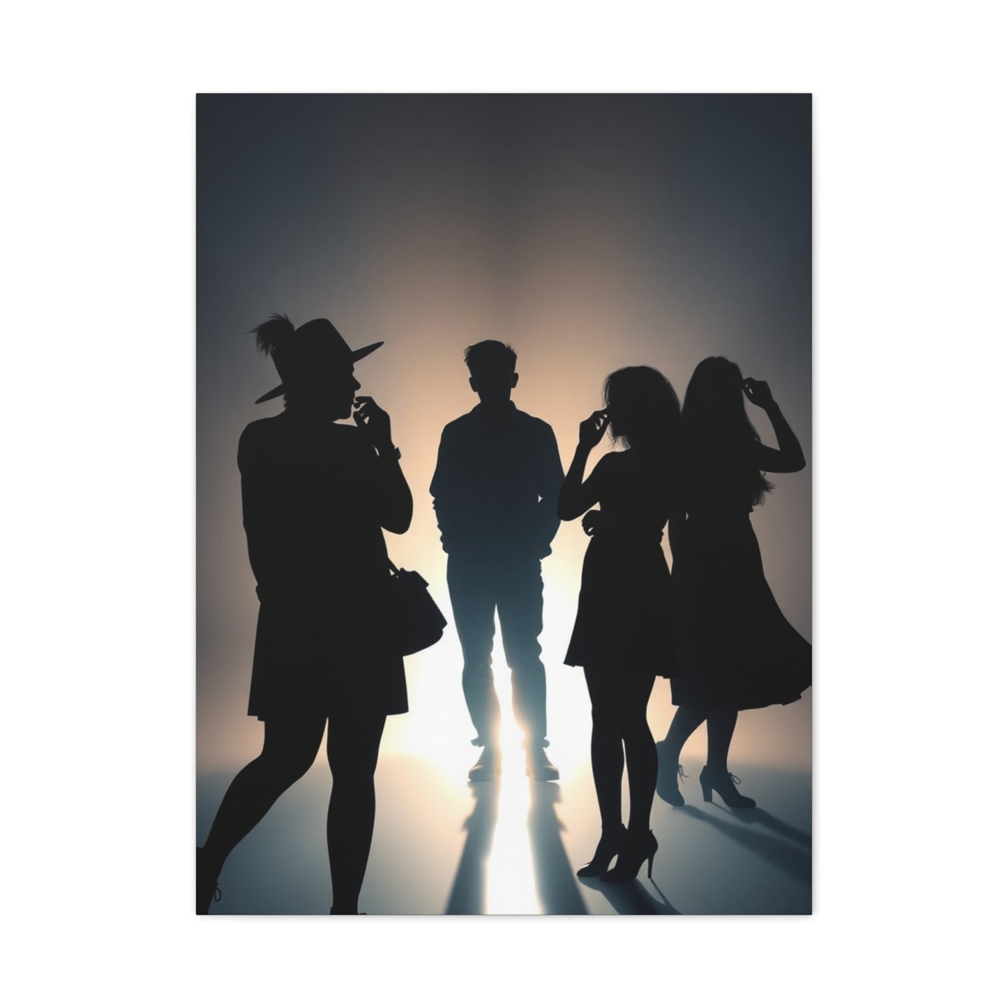 Collection Silhouettes Art Art Wall Art & Canvas Print