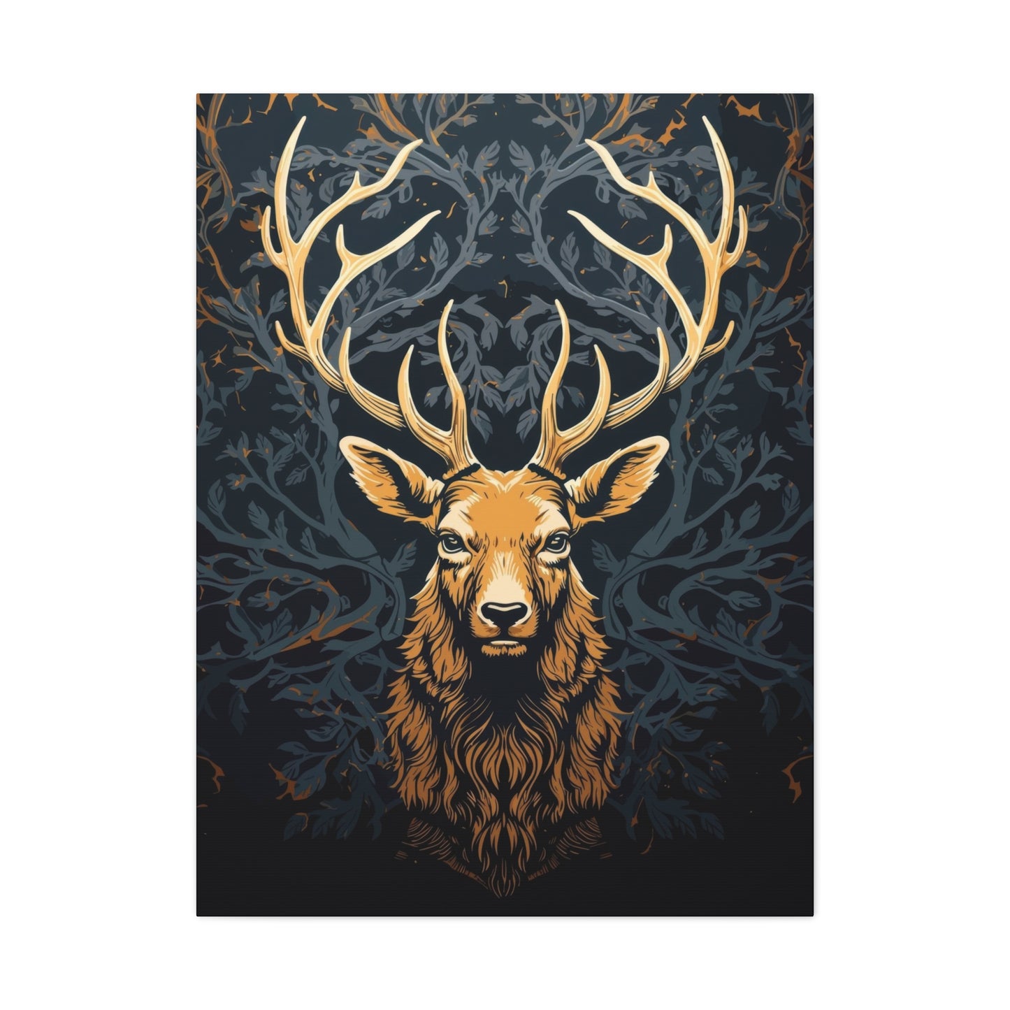Deer Tattoo Wall Art & Canvas Prints