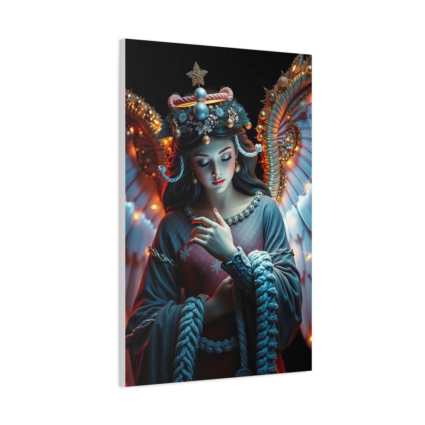 Christmas Angel Art Supreme Gallery Wall Art & Canvas Print