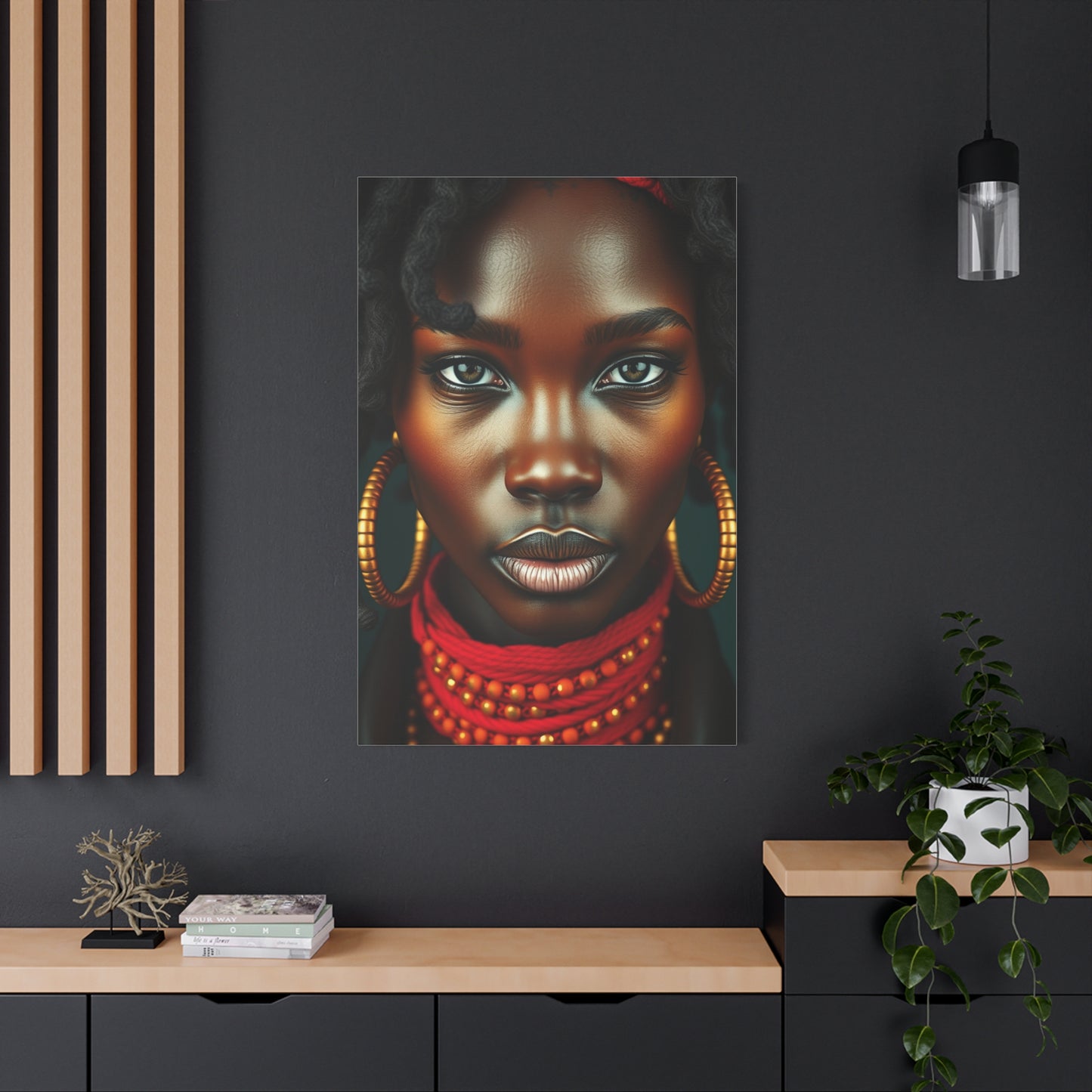 Masterpiece Afrofuturism Art Vision Wall Art & Canvas Print