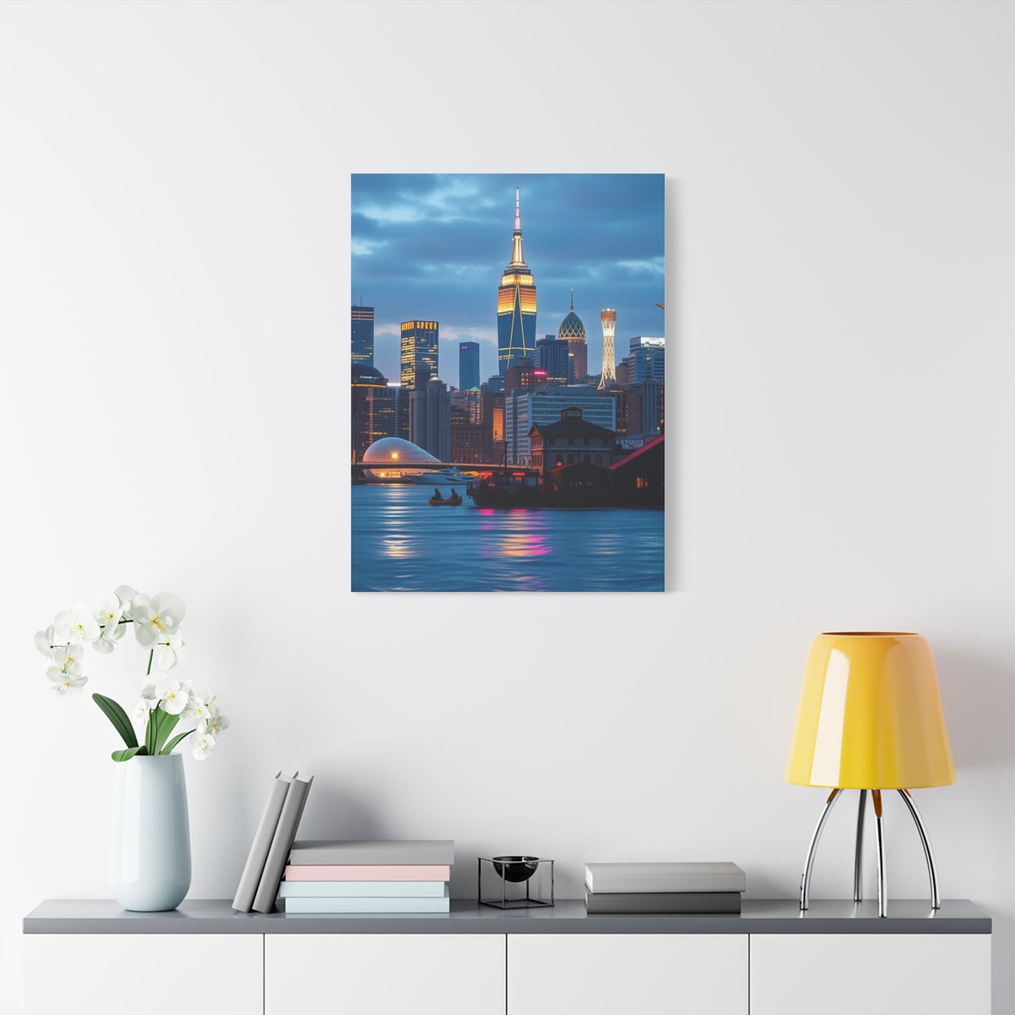 Elite City Skylines Art Vision Wall Art & Canvas Print