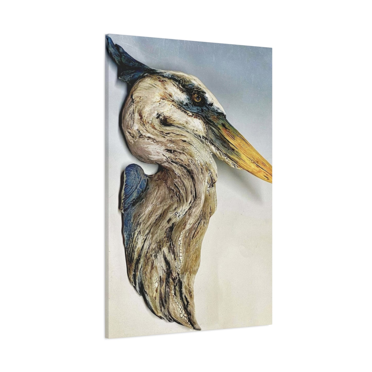 Driftwood Crane 2 Wall Art & Canvas Prints
