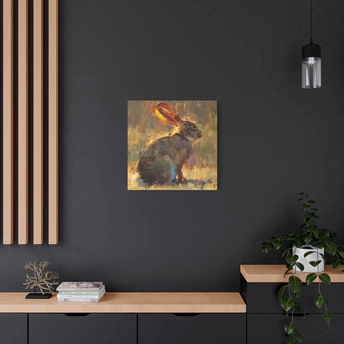 The Brown Bunny Painting Wall Art & Canvas Prints