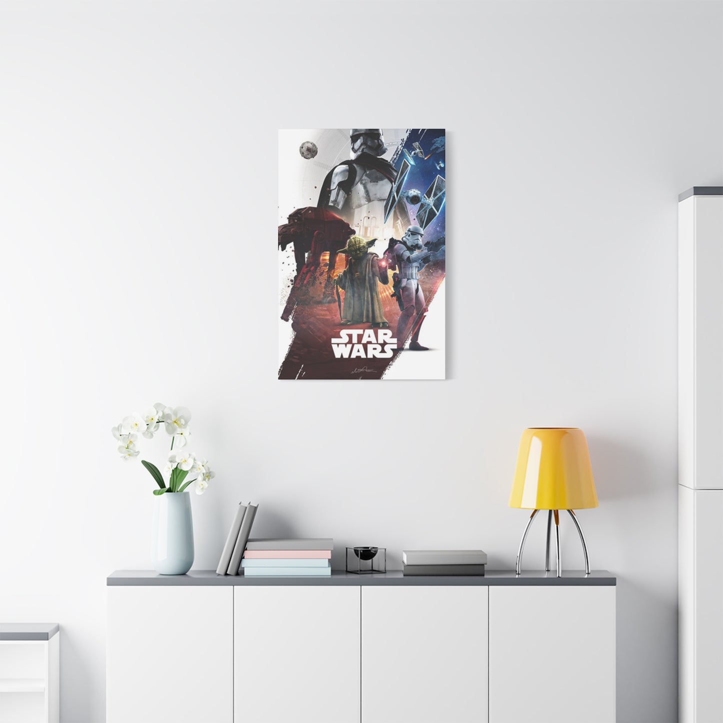 The Star War Poster Wall Art & Canvas Prints