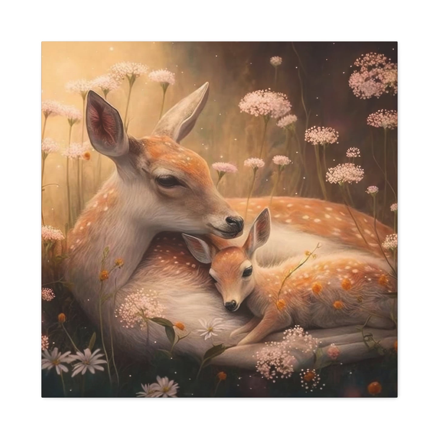 Deer Baby Softlight Wall Art & Canvas Prints