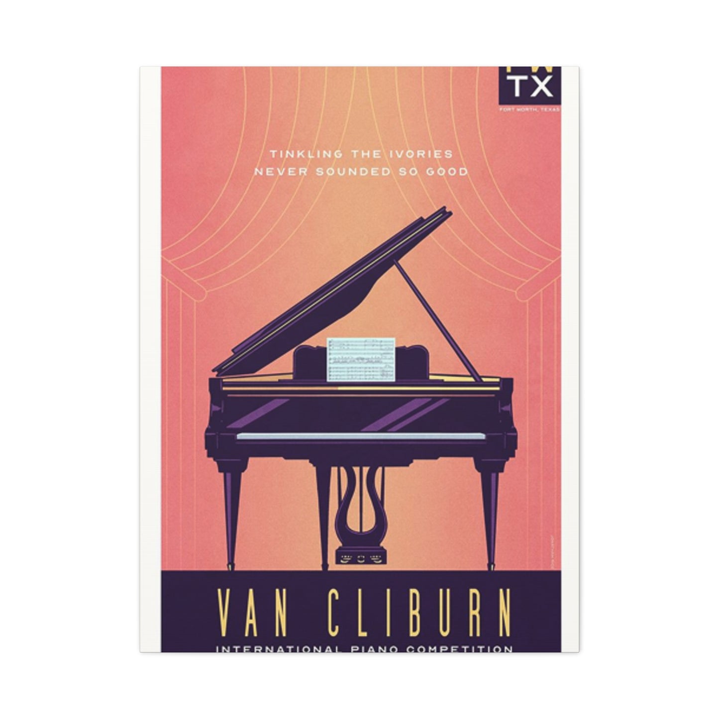 Van Cliburn Wall Art & Canvas Prints